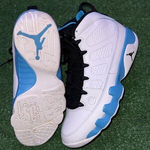 Air jordan 9 “ Powder Blue” size 8.5| WORN 1X